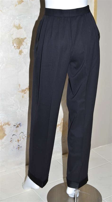 yves saint laurent tuxedo pants|yves Saint Laurent tuxedo sample.